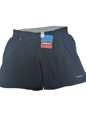 Patagonia Black Athletic Running Shorts